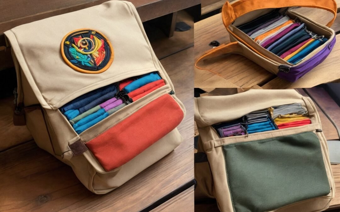 Crafting Durable, Custom-Designed Cosplay Bags with Handmade Embroidery and Personalized Features